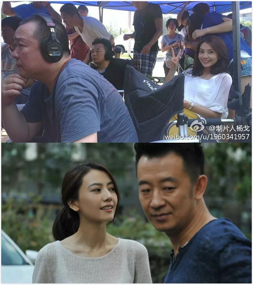 黄海波与导演刘江曾合作过《媳妇的美好时代》《乱世三义》《咱们结婚吧》等剧集作品(图为《咱们结婚吧》片场照+剧照)